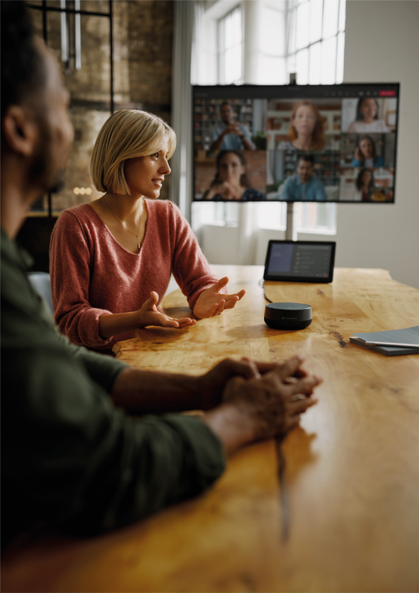 Solutions de visioconférence pour des réunions efficaces et hybrides